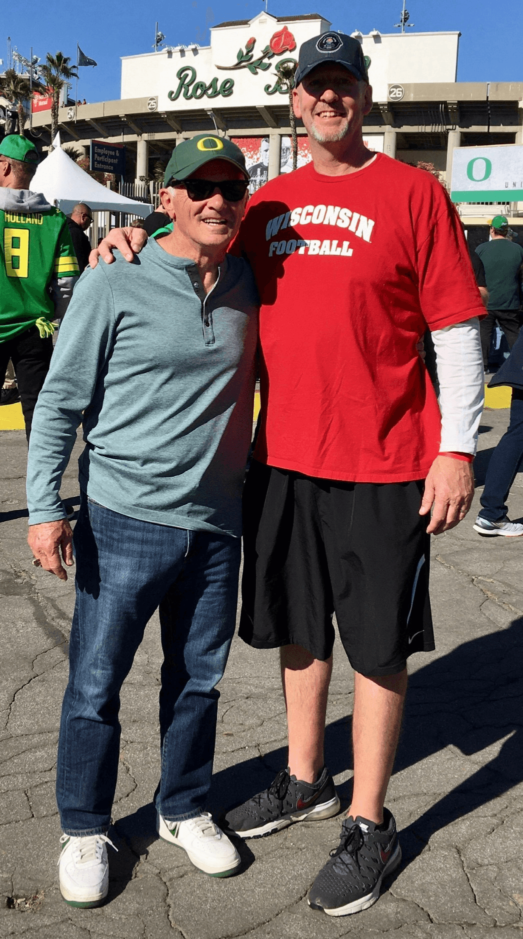 Marty Martens with Dan Ferrigno