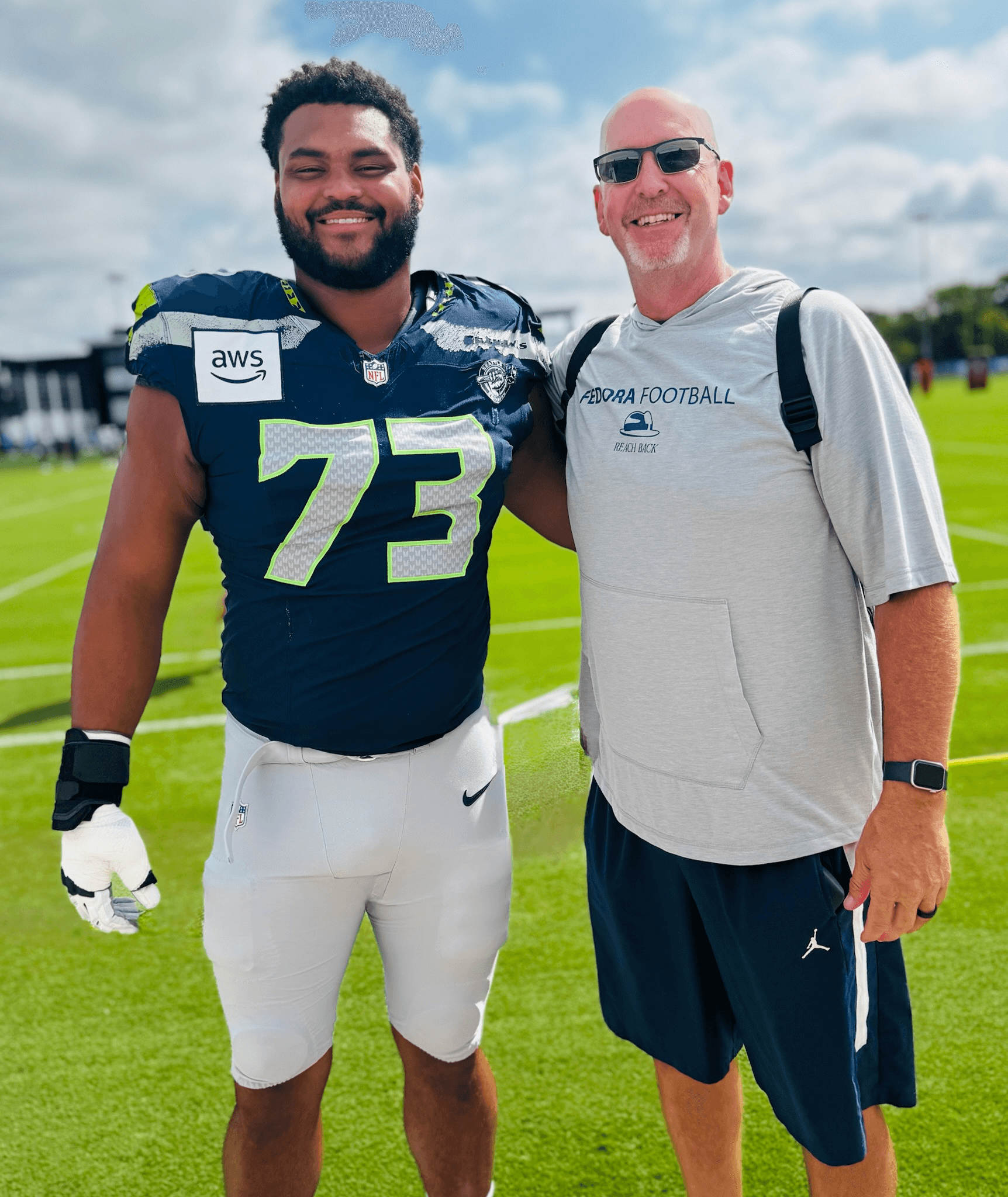 Marty Martens with Logan Brown